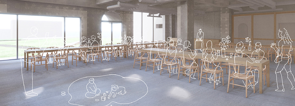 ホール内観 イベント時